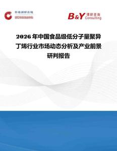 2026年中國食品級低分子量聚異丁烯行業市場動態分析及產業前景研判報告