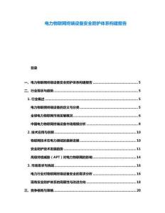 電力物聯(lián)網(wǎng)終端設(shè)備安全防護體系構(gòu)建報告