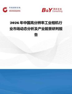 2026年中國高分辨率工業(yè)相機行業(yè)市場動態(tài)分析及產(chǎn)業(yè)前景研判報告