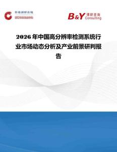 2026年中國高分辨率檢測系統(tǒng)行業(yè)市場動態(tài)分析及產(chǎn)業(yè)前景研判報告