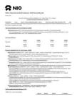 蔚来2026年第一季度业绩报告 NIO Inc. Reports Unaudited First Quarter 2026 Financial Results