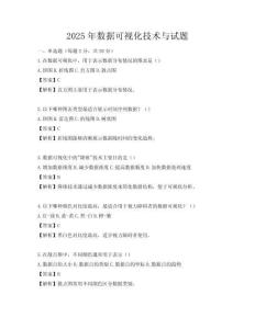 2025年數據可視化技術與試題