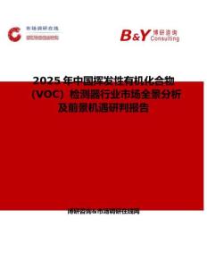 2025年中国挥发性有机化合物（VOC）检测器行业市场全景分析及前景机遇研判报告