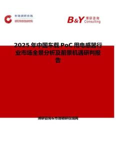 2025年中國車載PoC用電感器行業市場全景分析及前景機遇研判報告