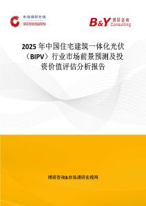 2025年中國住宅建筑一體化光伏（BIPV）行業市場前景預測及投資價值評估分析報告