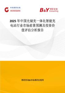 2025年中國光儲充一體化智能充電站行業市場前景預測及投資價值評估分析報告