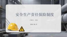 安全生产责任保险制度