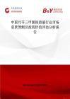 中國月芐三甲氯銨溶液行業市場前景預測及投資價值評估分析報告