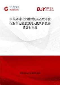 中国染料行业用对氨基乙酰苯胺行业市场前景预测及投资价值评估分析报告