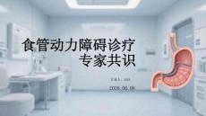 食管動(dòng)力障礙診療專家共識(shí)