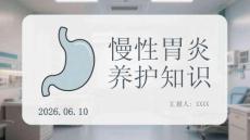 慢性胃炎養護知識