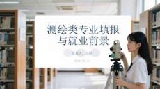 测绘类专业填报与就业前景
