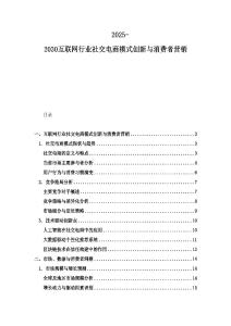 2025-2030互聯網行業社交電商模式創新與消費者營銷