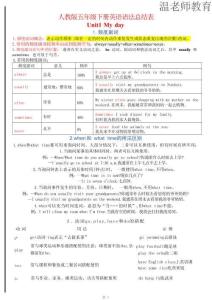 26新五（下）英語(yǔ)期末沖刺語(yǔ)法專(zhuān)項(xiàng)練習(xí)《人教版》