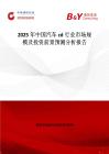 2025年中國汽車cd行業市場規模及投資前景預測分析報告