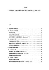 2025-2030航天發射服務市場運營現狀梳理與發展建議書