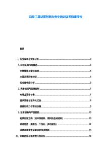 彩妝工具材質創新與專業培訓體系構建報告