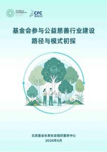 基金會參與公益慈善行業建設路徑與模式初探 2026