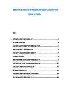 比利時(shí)電動(dòng)牙刷行業(yè)市場(chǎng)發(fā)展趨勢(shì)供需研究及投資評(píng)估規(guī)劃分析研究報(bào)告