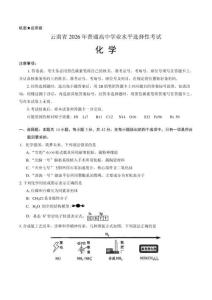 2026年云南省高考化學試卷