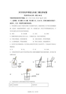 2026年廣東梅州市興寧市宋聲學校中考二模化學試卷（含答案）