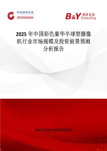 2025年中国彩色豪华半球型摄像机行业市场规模及投资前景预测分析报告