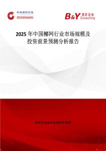 2025年中國椰網(wǎng)行業(yè)市場規(guī)模及投資前景預(yù)測分析報告