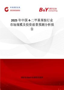 2025年中國4-二甲基苯胺行業市場規模及投資前景預測分析報告
