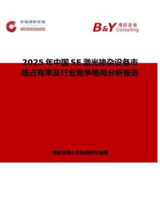 2025年中國SE激光摻雜設備市場占有率及行業競爭格局分析報告