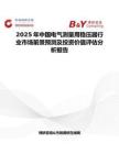 2025年中國電氣測量用穩壓器行業市場前景預測及投資價值評估分析報告