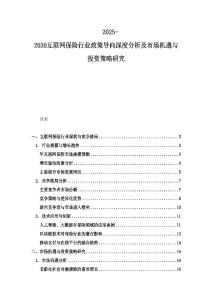 2025-2030互聯網保險行業政策導向深度分析及市場機遇與投資策略研究