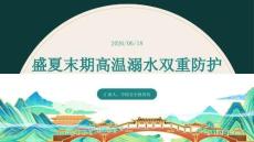 盛夏末期高溫溺水雙重防護 PPT 課件