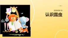 幼儿园：认识昆虫