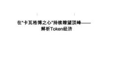 在“卡瓦格博之心”持续了望顶峰：解析Token经济