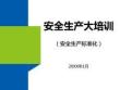 大培訓-安全生產標準化