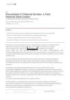 金融服务采购：技术驱动的价值创造者
