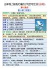 五年級（上）語文 1-8課（課內(nèi)好句仿寫匯總）