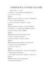 全國(guó)通用法律文書(shū)寫(xiě)作規(guī)范與技巧試題