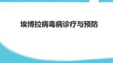 埃博拉病毒病診療與預防
