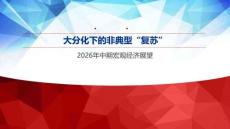 2026年中期宏观经济展望：大分化下的非典型“复苏”