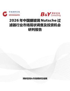 2026年中國搪玻璃Nutsche過濾器行業(yè)市場現(xiàn)狀調(diào)查及投資機(jī)會(huì)研判報(bào)告