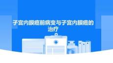 子宫内膜癌前病变与子宫内膜癌的治疗