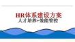 企业管理 -HR体系建设方案人才培养+效能管控