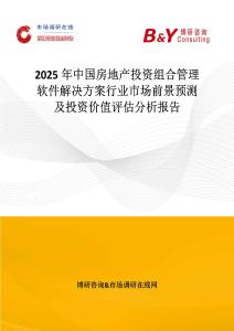 2025年中国房地产投资组合管理软件解决方案行业市场前景预测及投资价值评估分析报告