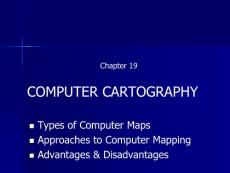 COMPUTER CARTOGRAPHY