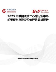 2025年中國碳酸二乙酯行業(yè)市場前景預(yù)測及投資價值評估分析報告