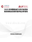 2025年中国棉油打火机行业市场前景预测及投资价值评估分析报告