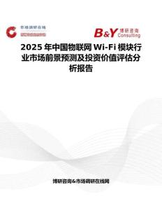 2025年中國物聯網Wi-Fi模塊行業市場前景預測及投資價值評估分析報告