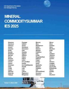 2025年矿产商品摘要 Mineral commodity summaries 2025