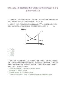 2025山東日照市園林建設發展有限公司招聘崗位筆試歷年參考題庫附帶答案詳解